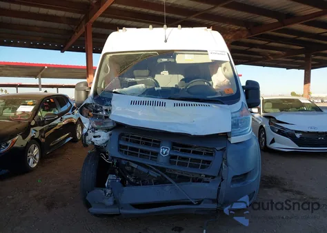 2018 Ram Promaster 2500 High Roof 159 Wb z USA, uszkodzony, nr VIN 3C6TRVDG7JE147701